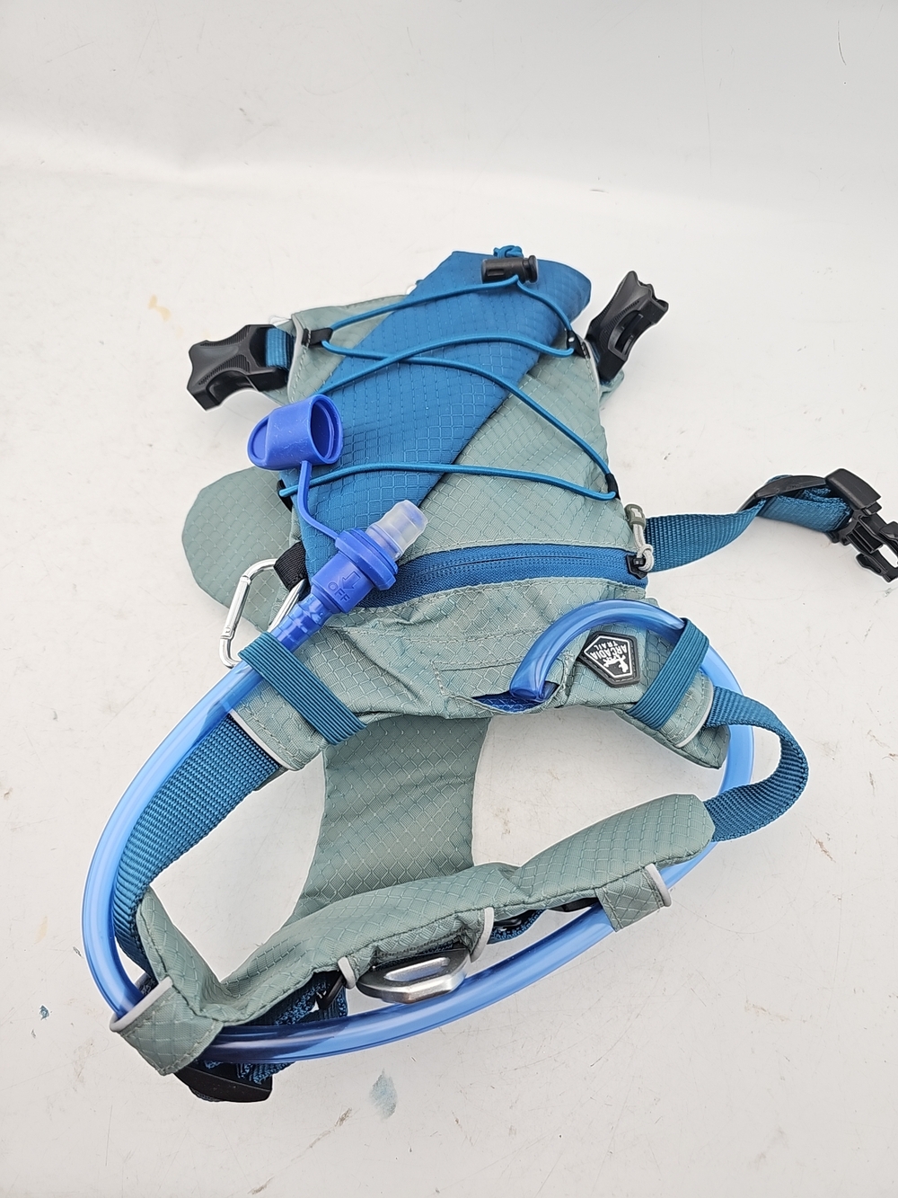 Head Dog Harness in Teal and Blue